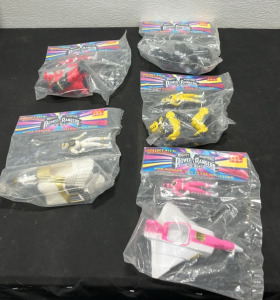 (5/6) Might Morphin Power Rangers The Movie Mcdonald&rsquo;s Collectable Toys