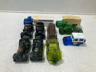 (10) Vintage Avon Aftershave Car Bottles
