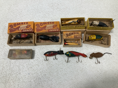 (10) Vintage Fishing Lures