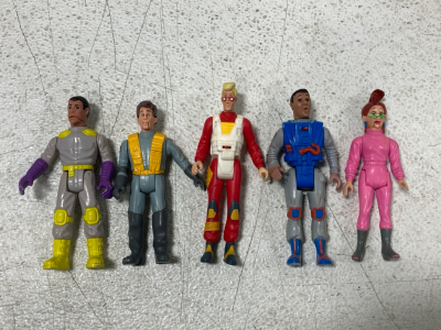 (5) Kenner Ghostbusters Action Figures Set
