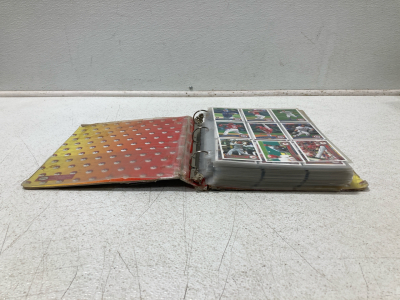 630+ Baseball Trading Cards In Binder