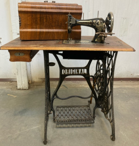 Antique Frister RossMann Sewing Machine