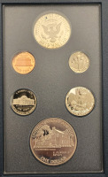 (3) One Dollar Silver Certificates, 1990 Prestige Mint Set, Charles E. Barber Libery Nickle And Barber Dime Set - 5