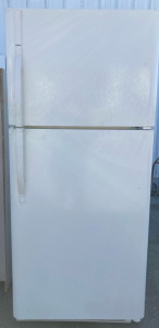 Clean White Kenmore Refrigerator