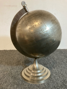 Ornate Metal Globe