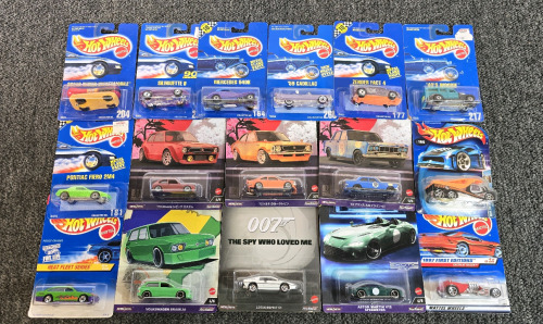 (16) Hot Wheels- Metal/Metal And Standard Collector Series