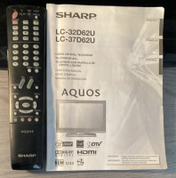 Sharp 37&rdquo; TV - 2