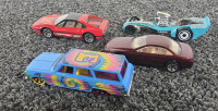 (14) Hot Wheels- Art Cars, Tooned, And Surfs Up Series And (4) Loose Cars - 7