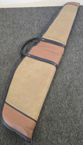 Faux Leather Rifle Case