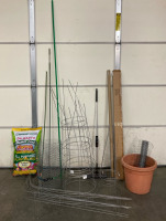 Gardening Supplies- All Purpose Planting Mix, Plant Cages, Chicken Wire & More