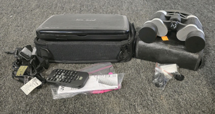 RCA Portable DVD Player, Bosch-Optikon Binoculars