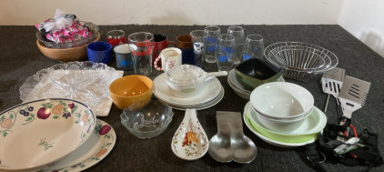 Variety Of Dishes- Plates, Cups, Platters & More