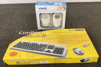 Cordless Eboard And Baby Monitor