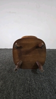Vintage Wood Display Cabinet - 5