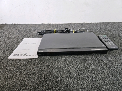 Sony HDMI CD/DVD Player w/ Remote, HDMI Cable & Manual