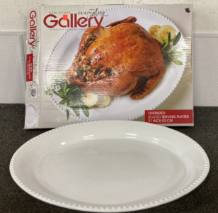 Tabletops Everyday Gallery 21” Serving Platter