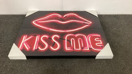 "Kiss Me" Wall Art