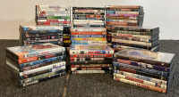 100+ Assorted Genre Dvds Including Spider-Man, Rush Hour & More