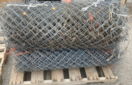 3 Bundles Of Chain-Link Fence