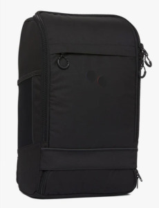 New - pinqponq Cubik Medium Backpack w/ Padded Laptop Pouch - Rooted Black