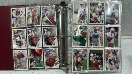 (475+) Assortment of Various Edge Quest Excalibur Football Sports Cards - 54 Pages (More Info in Photos)