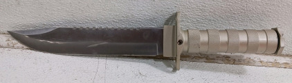(1) Survival Bowie Knife - Tan