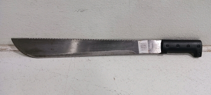 (1) Taiwan Serrated Machete - Model MHKNO28ATA