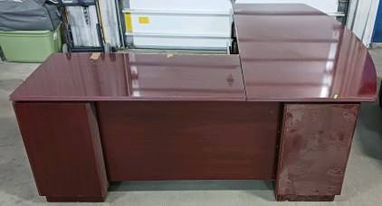 (1) L-Shaped Office Desk - Approx. 72"x72"x30" - 2 Pieces