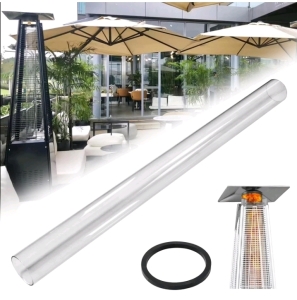 (1) Elysia Patio Heater Glass Tube - 49.5"x4"