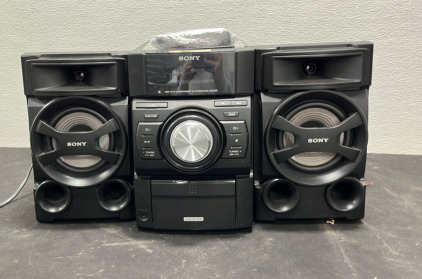 Sony Mini Hi-Fi Component System - MHC-EC69I w/ Remote (2) Sony Speakers