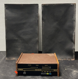 (1) Burwen Dynamic Noise Filter (2) Orion Speakers