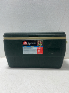 (1) Igloo Sportman Dark Green Cooler