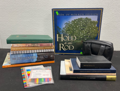 Assorted LDS Books & Game