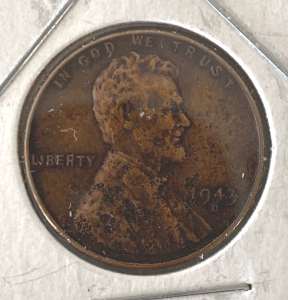 1943-D Lincoln Steel Wheat Cent