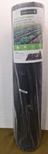 (1) 3-Foot X 200-Foot Roll Of Heavy Duty Weed Barrier Fabric