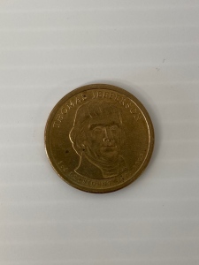 Thomas Jefferson One Dollar Coin