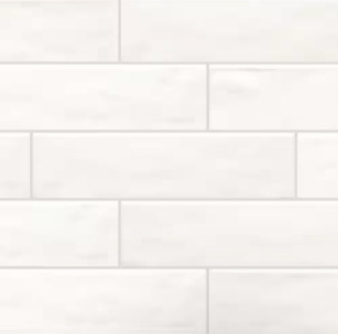 (48) New - Daltile 3” x 12” Glazed Ceramic Wall Tile - White (12 sq. ft.)