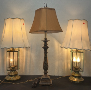 (1) Matching Set of Lamps (1) Lamp