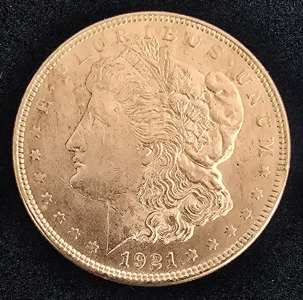 1921 Morgan Silver Dollar- 90% Silver Verified