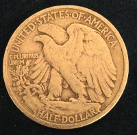 1941 Walking Liberty Half Dollar- 90% Silver Verified - 2