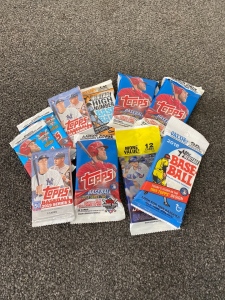 Assorted Baseball Card Packs
