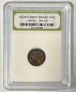 Ancient Greek Bronze Coin