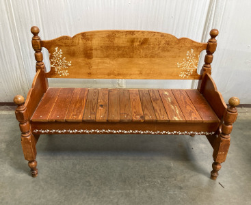 Beautiful Wooden Bench