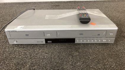 Samsung VCR/DVD Player With Remote