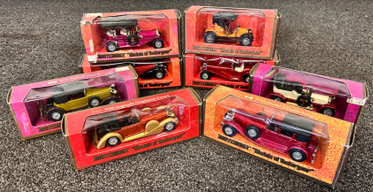 (8) Vintage Matchbox Die Cast Collectible Cars