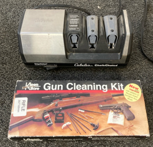Rifle Gun Cleaning Kit & Sharpener