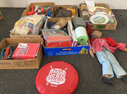 Vintage Toys, Electrical Accessories, Vintage Purse and More!