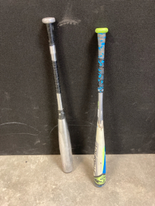Louisville Slugger & Unlabeled Baseball Bat
