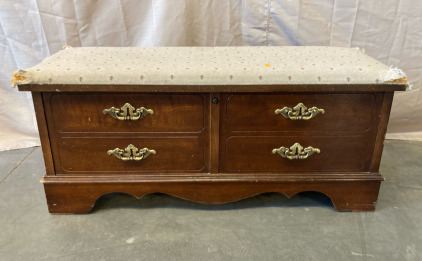 Cushioned Bench