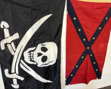 Confederate Flag, Skull Flag